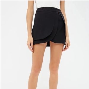 Alice + Olivia Black Mini Skirt